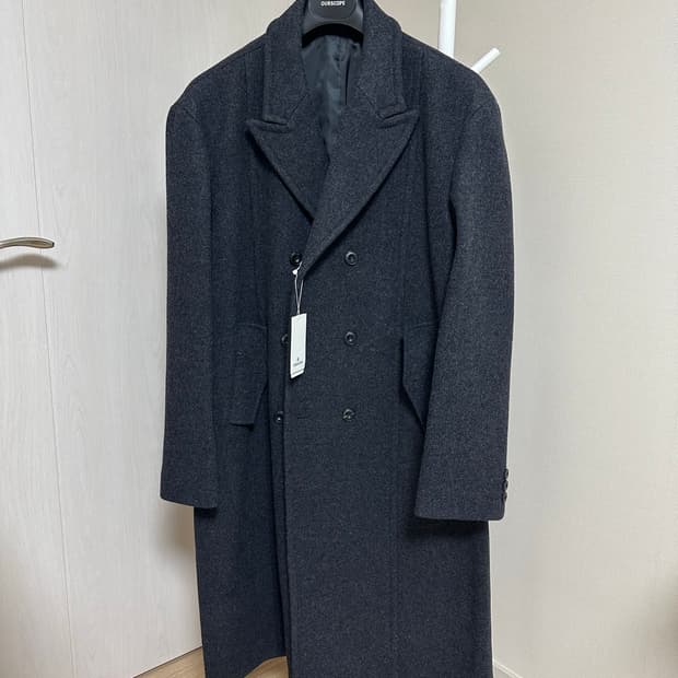 아워스코프 멜톤 울 더블 코트