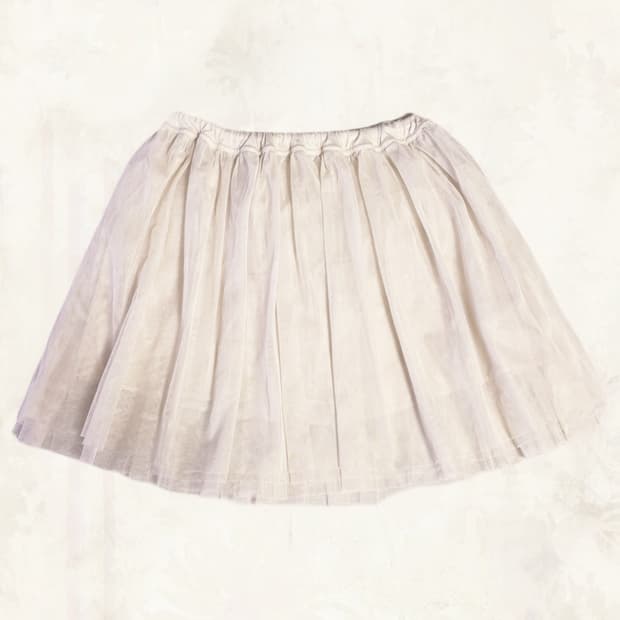 (이체시에눌) 일본 히메갸루 4단 캉캉 샤 포인트 핀터깔 화이트 스커트 