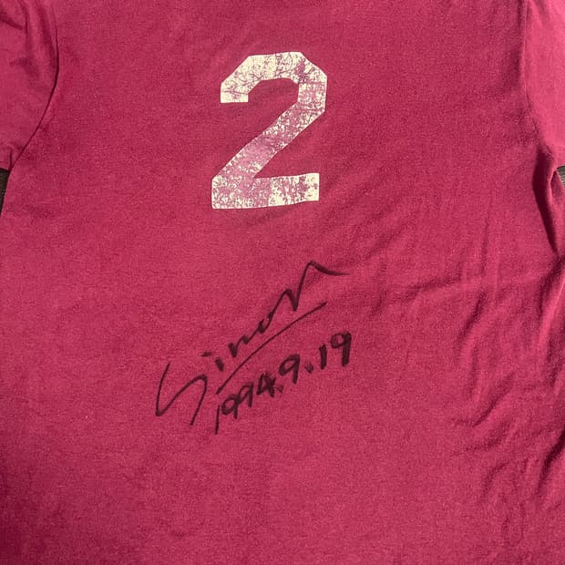 밴드 TOTO 사이먼필립스 친필사인 94’ 일본투어