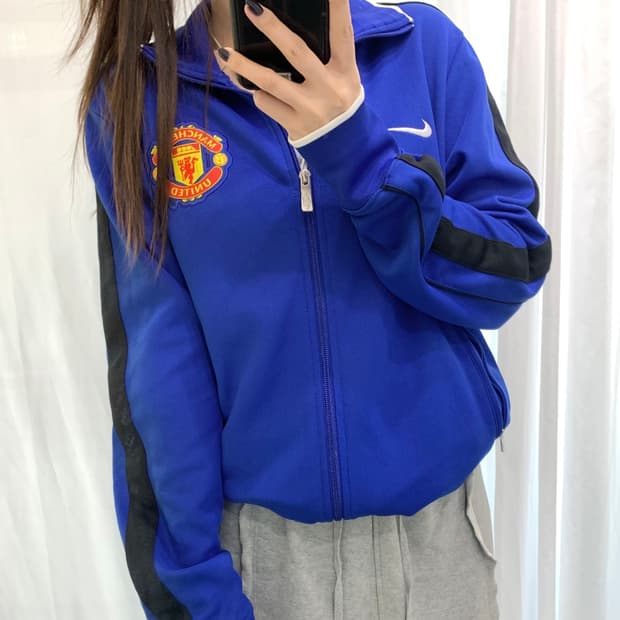 Nike 나이키 맨체스터 유나이티드 블루 트랙탑