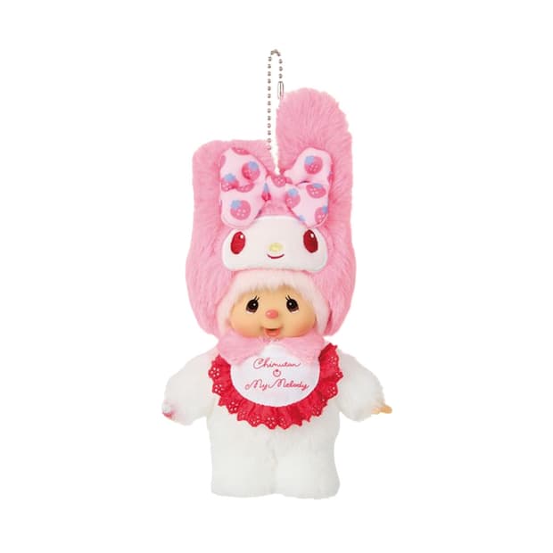 몬치치 x 산리오 캐릭터즈 마이 멜로디 치무탄 키체인