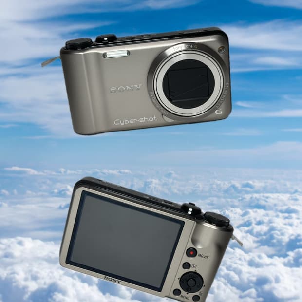 (결과물)소니 사이버샷 dsc-hx5v 빈티지 디카