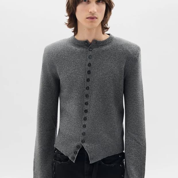 앤드뮐 미스터 Manten Fitted Cardigan