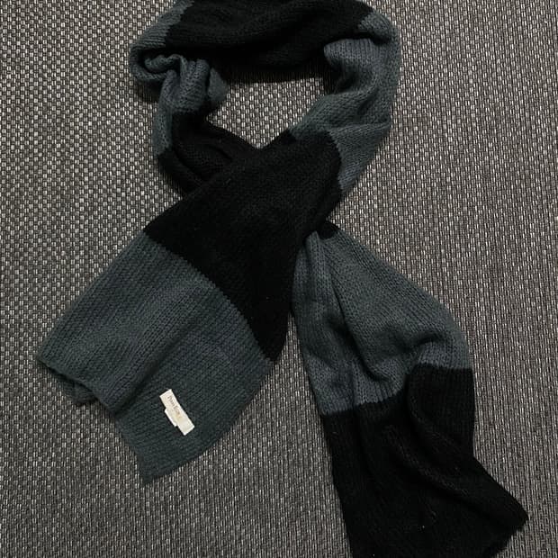 Stripe Long Scarf