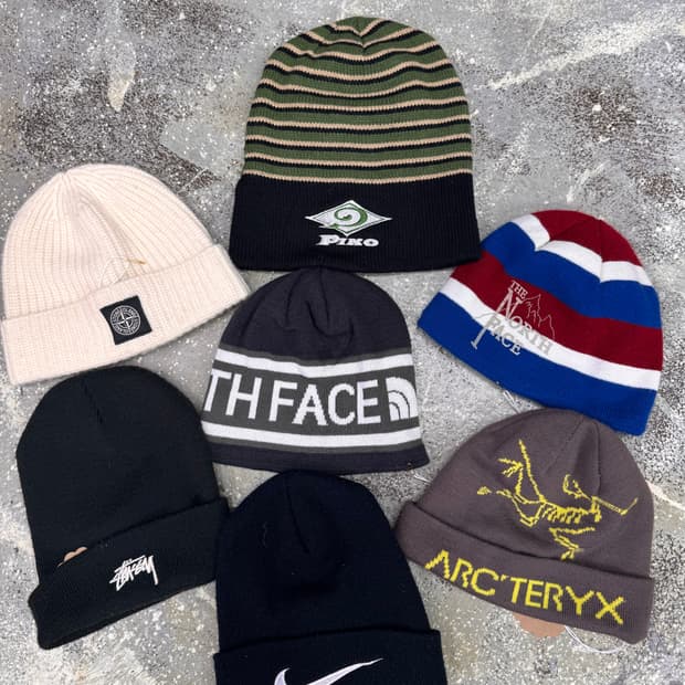 비니 모음 아크테릭스 나투시 스투시 스톤아일랜드 노스페이스 나이키 