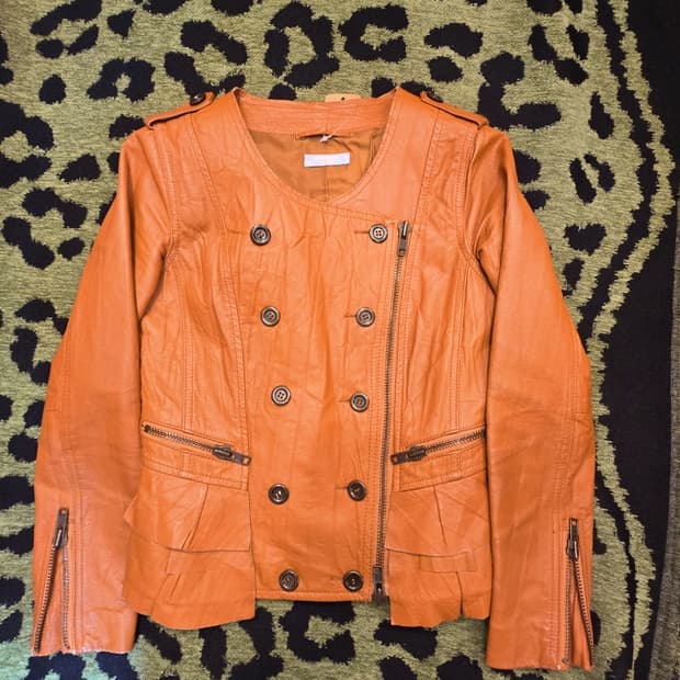 REE'S SHOP 일본빈티지 양가죽 재킷