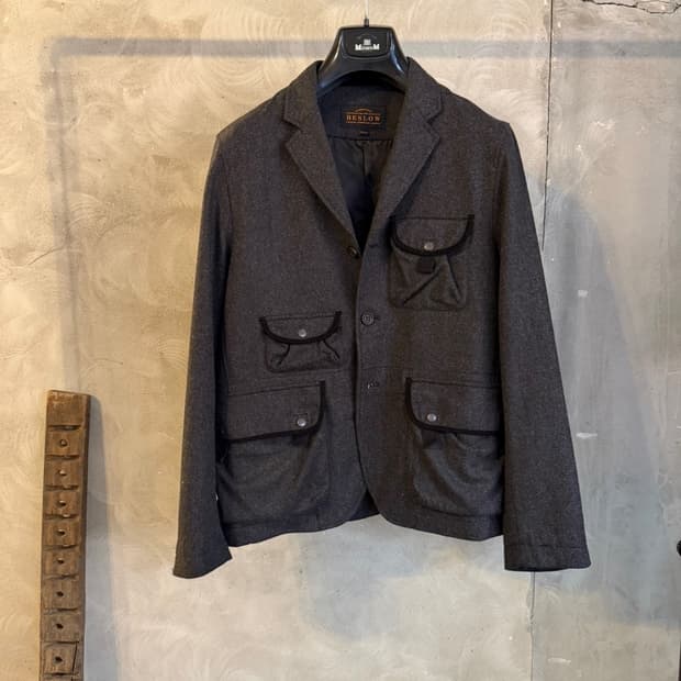 비슬로우 유틸리티 자켓 슬림100