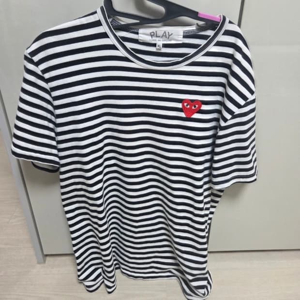 꼼데가르송 스트라이프 롱슬리브 XL(100사이즈)