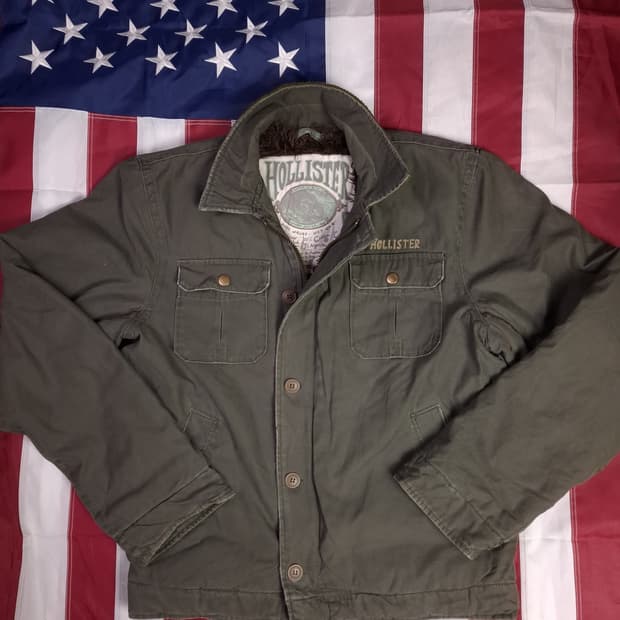 오리지날 홀리스터 쉐르파 덱자켓