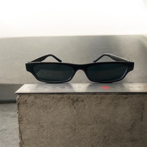 스퀘어 선글라스 빈티지