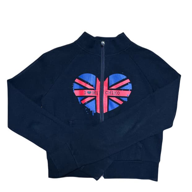 미치코런던 집업 블랙