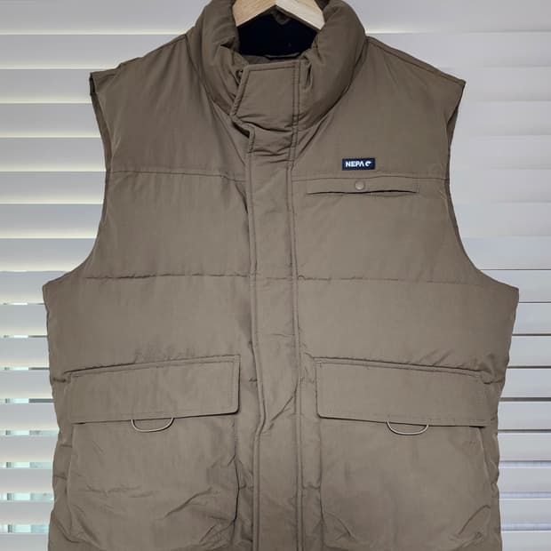 네파 NEPA 패딩 조끼 브라운 105