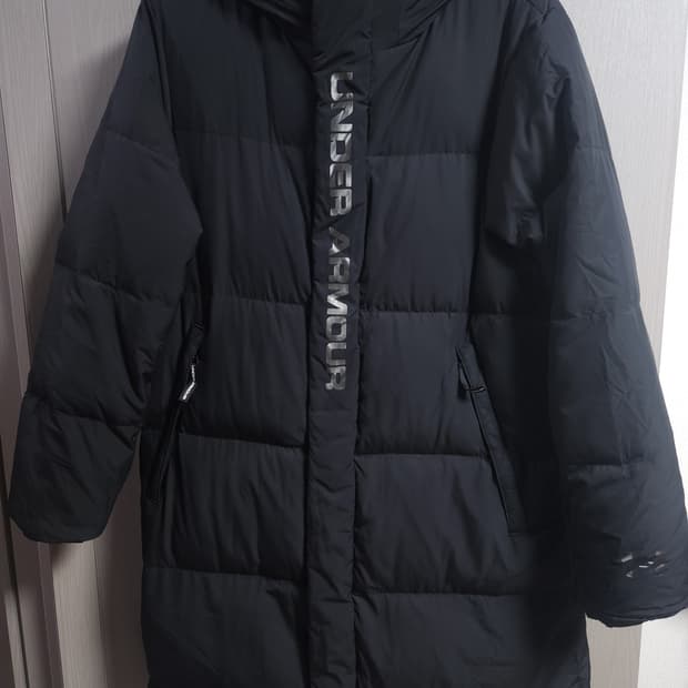 언더아머 덕다운 롱패딩, L