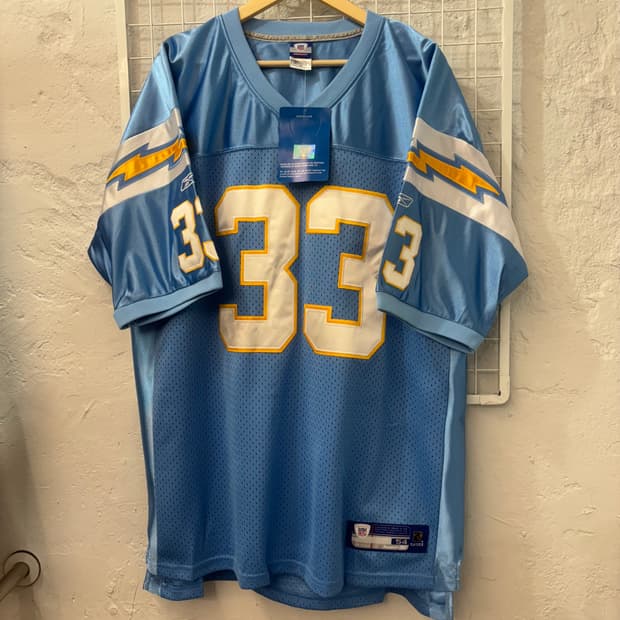 NFL X 리복 LA 차저스 유니폼 져지 2XL