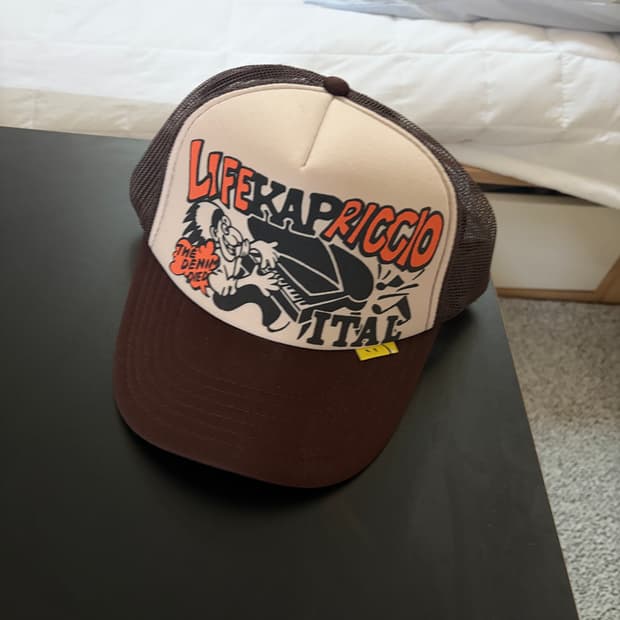 KAPITAL 캐피탈 트러커 캡 브라운