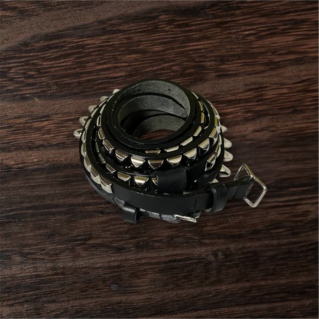 Dsquared2 double studded belt