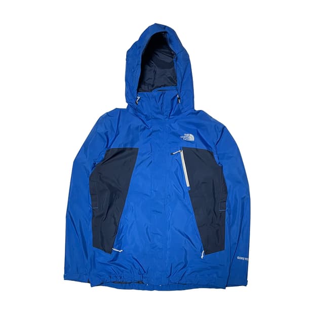 노스페이스 고어텍스 바람막이 자켓 블루