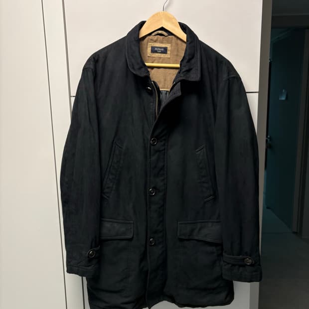 빈티지 스웨이드 헌팅 자켓 100