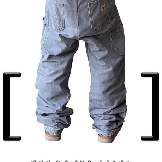 칼하트 더블니 워크팬츠