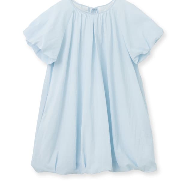 Cosmoss VOLUME MINI DRESS (WASHED SKY)