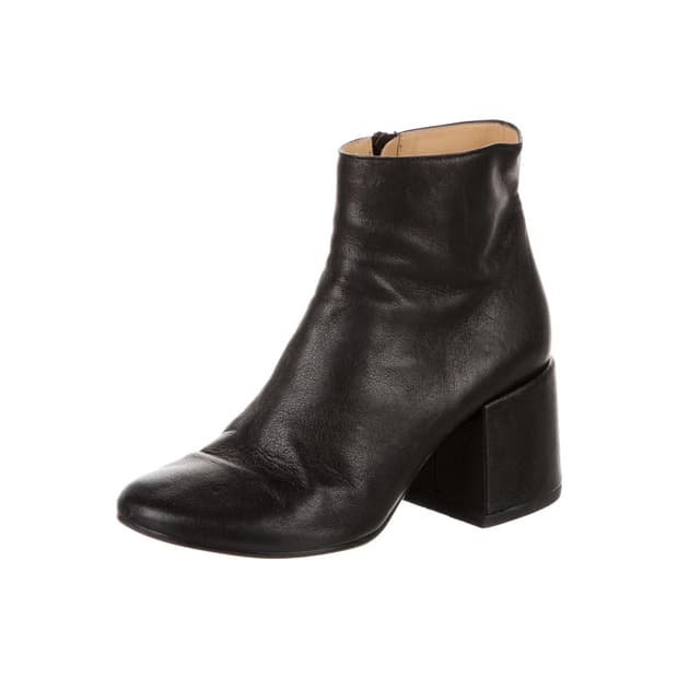 MM6 메종 마르지엘라 앵클 부츠 245 블랙