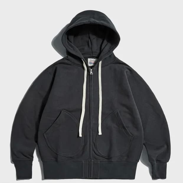 브론슨 투웨이 후드집업 블랙 XXL