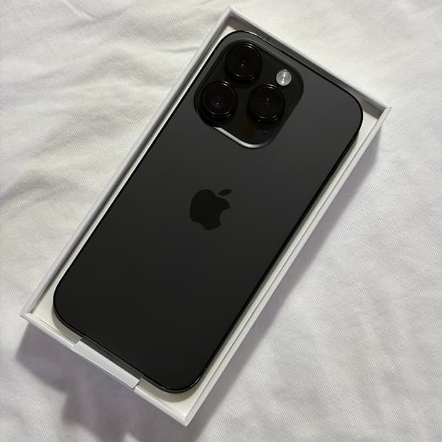 아이폰 14프로 256GB 스페이스블랙 리퍼 미사용