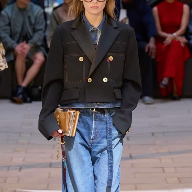 sacai × Levi’s 사카이 리바이스 콜라보 자켓 S 새상품