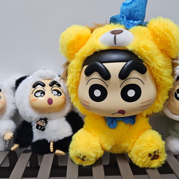 짱구 인형 4종 세트