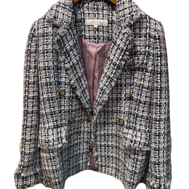 GGPX 여성 트위드 자켓