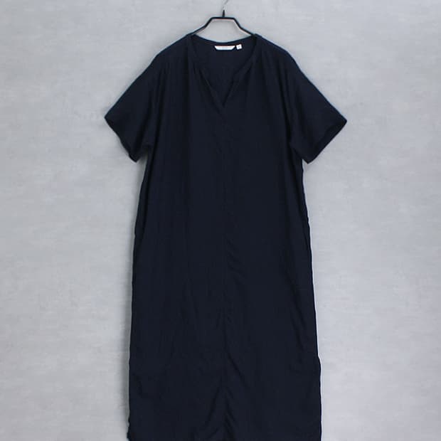 UNIQLO _ rayon / linen skipper ops