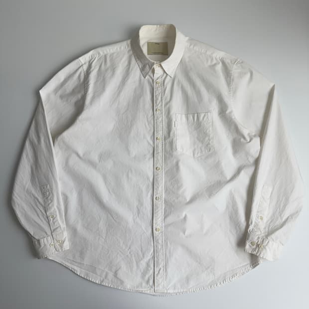 Pottery 포터리 화이트 라벨 셔츠