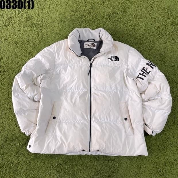 노스페이스 화이트라벨 눕시 패딩 화이트