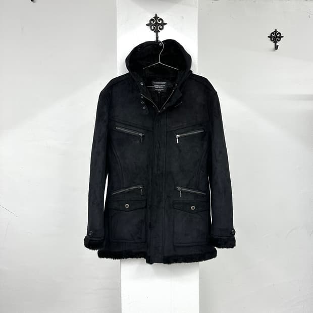 Thruxton mouton hood jacket