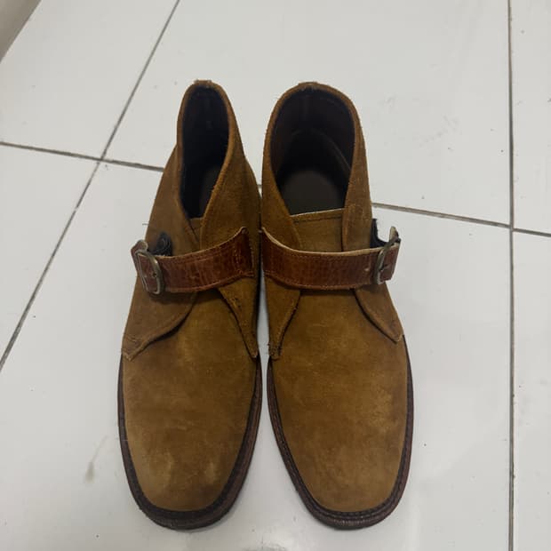 올드,클래식)orvis 처카부츠 몽크스트랩 스웨이드