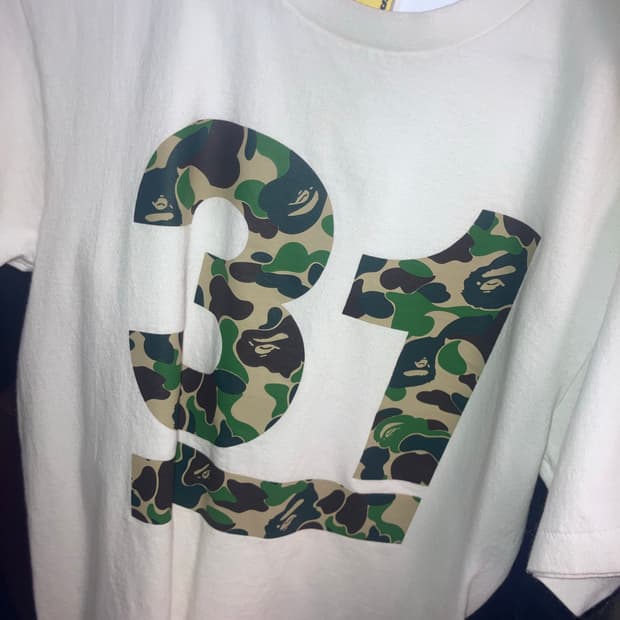 Bape 베이프 31주년 티셔츠