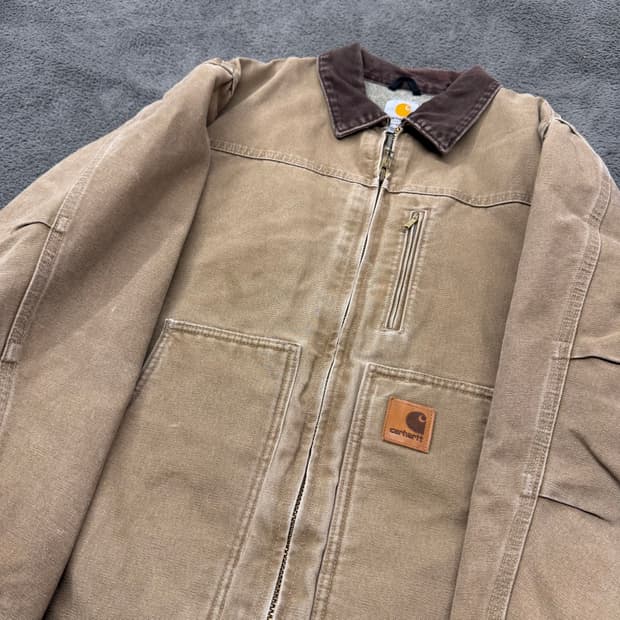 [ 정품/L ] 칼하트 C61 FRB 릿지코트 아크틱 워크 자켓