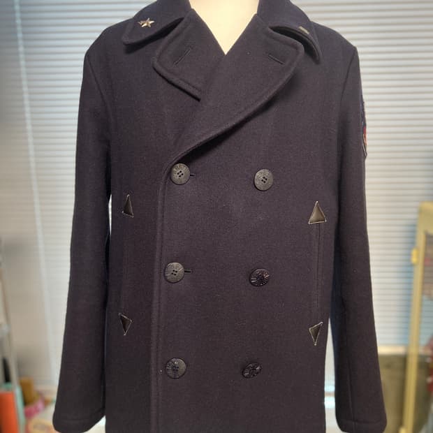 BAPE 올드베이프 네이비 피코트 XL NIGO ERA