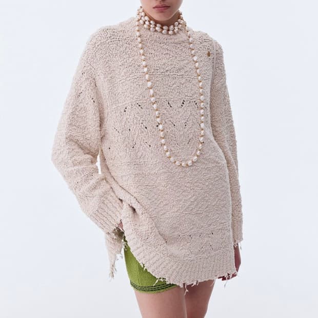 렉토 코튼 스웨터