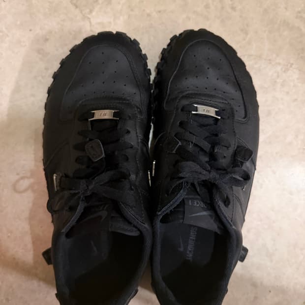 나이키x자크뮈스 콜라보 포스1 low 블랙