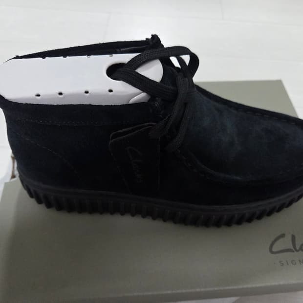 [새상품] 클락스 토힐 블랙