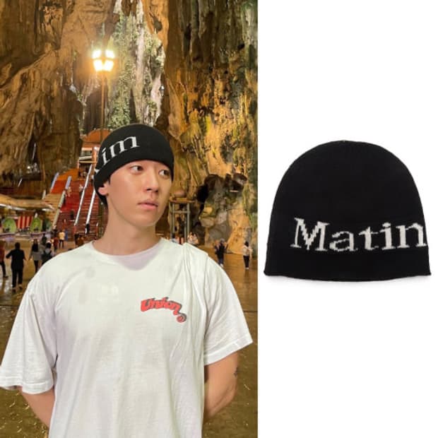 마뗑킴 비니 블랙