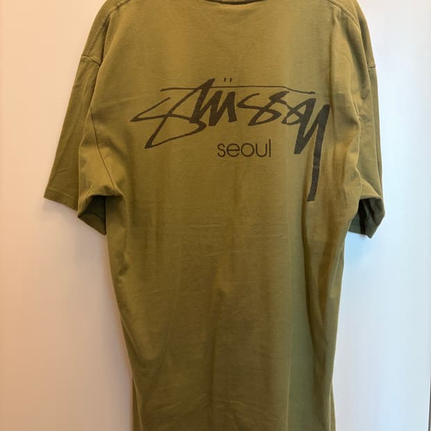 스투시 서울 티셔츠