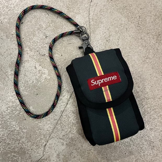 Vintage Supreme 미니 파우치