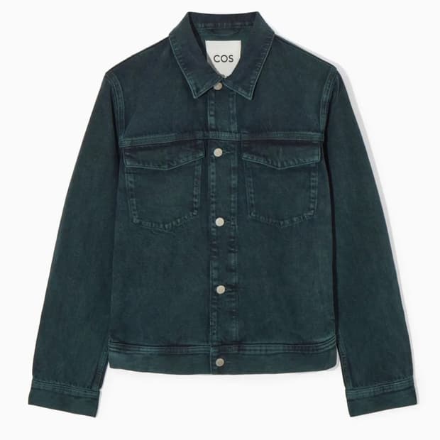 COS 투톤 데님자켓 xl