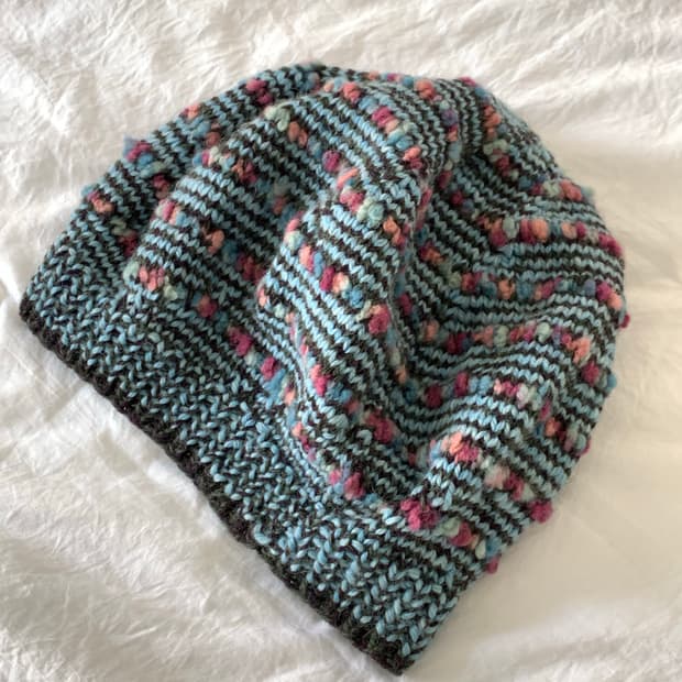 JPN vtg 니트 베레모 비니