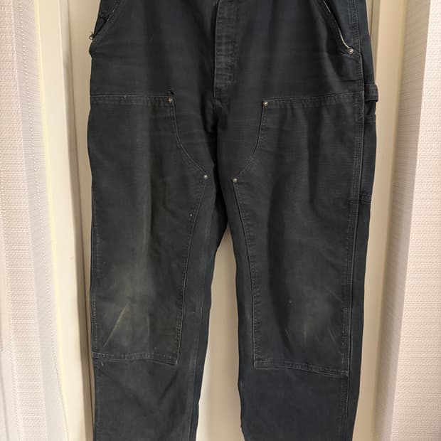 킬하트 00s 더블니 팬츠 블랙