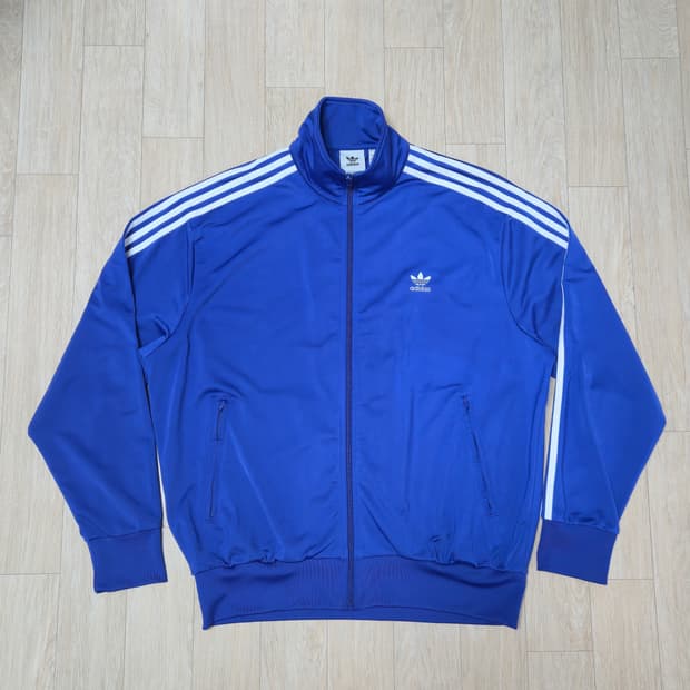 2XL)아디다스 파이어버드 블루 져지 트랙탑