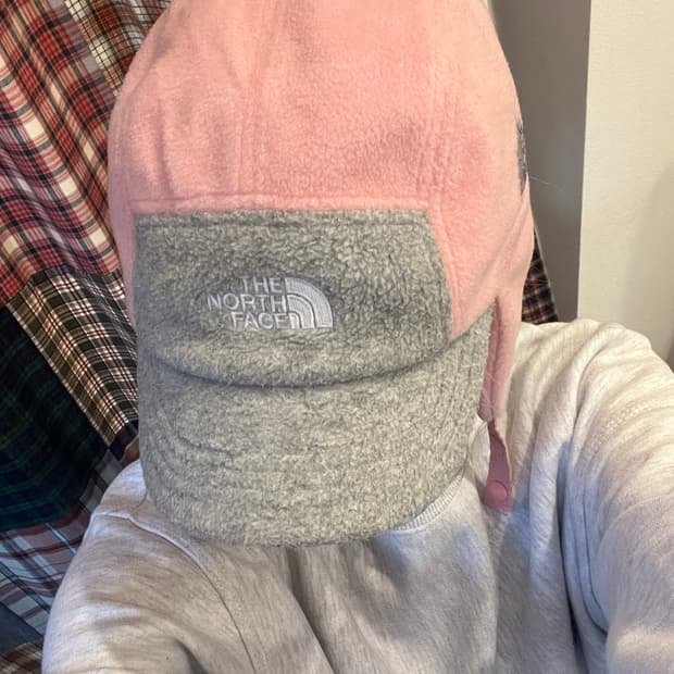 노스페이스 핑크 트루퍼 햇