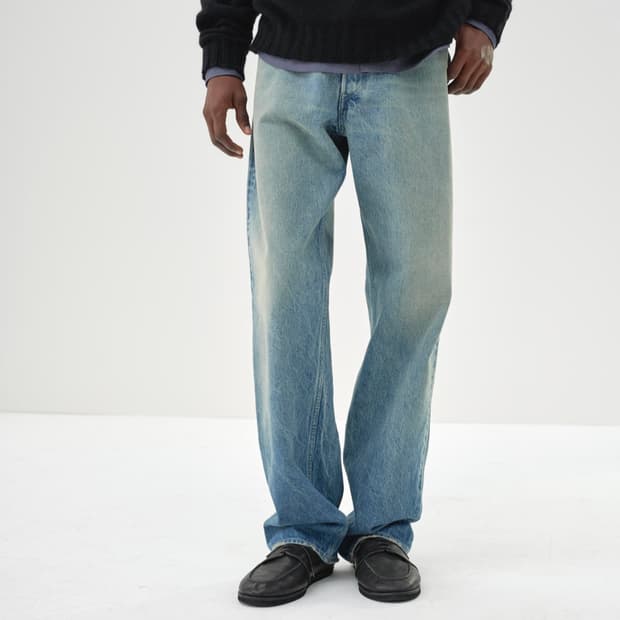 오라리 셀비지데님 AURALEE 24AW SELVEDGE FADED